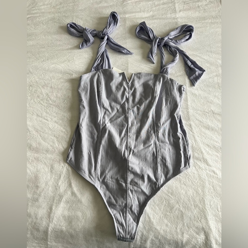 79 - NWT- Free people, Lola Bodysuit, size large - Picture 4 of 6